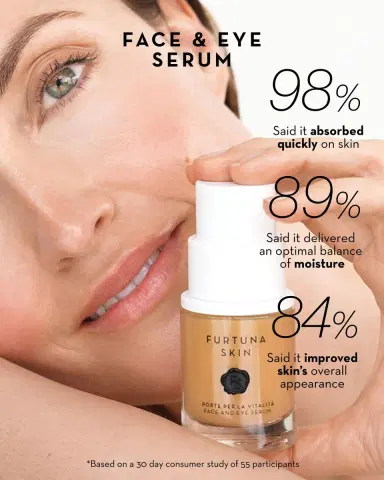 Furtuna Skin Porte Per La Vitalita Face and Eye Serum, 1 oz. | Thumbnail 3 Furtuna Skin Porte Per La Vitalita Face and Eye Serum, 1 oz. | Thumbnail 3