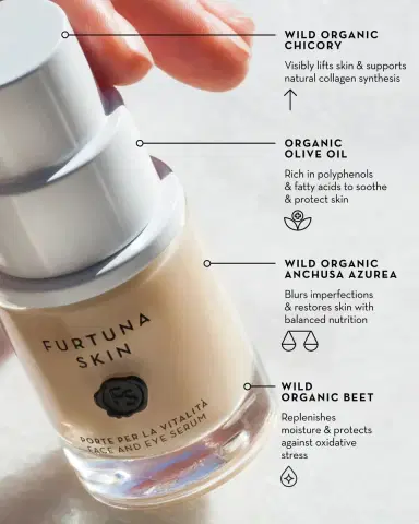 Furtuna Skin Porte Per La Vitalita Face and Eye Serum, 1 oz. | Thumbnail 4 Furtuna Skin Porte Per La Vitalita Face and Eye Serum, 1 oz. | Thumbnail 4