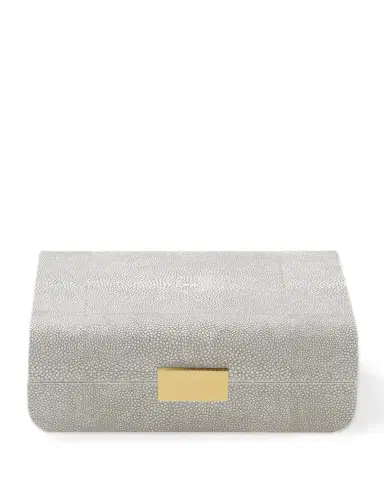 AERIN Small Mod Faux Shagreen Jewelry Box | Thumbnail 3 AERIN Small Mod Faux Shagreen Jewelry Box | Thumbnail 3