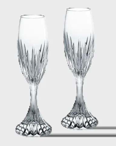 Baccarat Massena Champagne Flutes, Set of 2 | Thumbnail 2 Baccarat Massena Champagne Flutes, Set of 2 | Thumbnail 2
