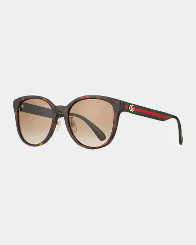 Gucci Round Acetate Sunglasses | Thumbnail 2 Gucci Round Acetate Sunglasses | Thumbnail 2