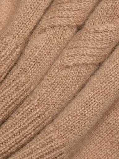 Saks Fifth Avenue Women's Turtleneck Cashmere Sweater - Warm Camel - Size Large | Thumbnail 7 Saks Fifth Avenue Women's Turtleneck Cashmere Sweater - Warm Camel - Size Large | Thumbnail 7