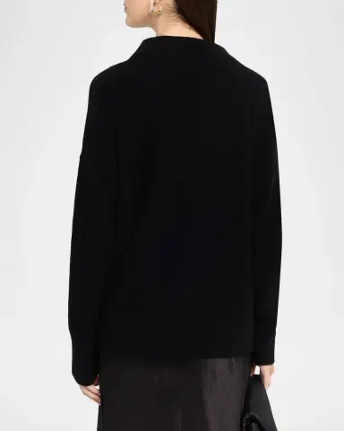 Vince Boiled Cashmere Turtleneck Pullover | Thumbnail 2 Vince Boiled Cashmere Turtleneck Pullover | Thumbnail 2