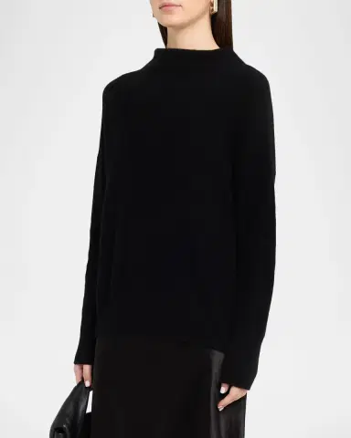 Vince Boiled Cashmere Turtleneck Pullover | Thumbnail 3 Vince Boiled Cashmere Turtleneck Pullover | Thumbnail 3