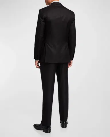 Brioni Men 's Brunico Essential Virgin Wool Two-Piece Suit | Thumbnail 3 Brioni Men 's Brunico Essential Virgin Wool Two-Piece Suit | Thumbnail 3