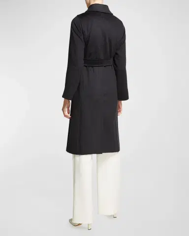 Max Mara Manuela Belted Wrap Coat | Thumbnail 3 Max Mara Manuela Belted Wrap Coat | Thumbnail 3