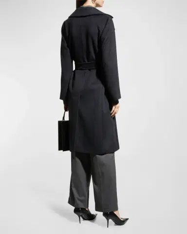 Max Mara Manuela Belted Wrap Coat | Thumbnail 6 Max Mara Manuela Belted Wrap Coat | Thumbnail 6