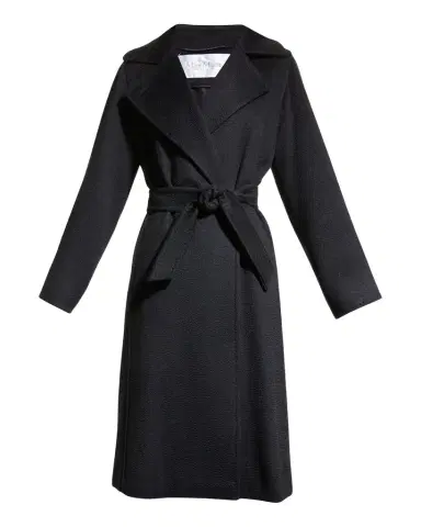 Max Mara Manuela Belted Wrap Coat | Thumbnail 1 Max Mara Manuela Belted Wrap Coat | Thumbnail 1
