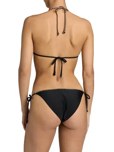 Ramy Brook Women's Nikoleta Braided Triangle Bikini Top - Black - Size Large | Thumbnail 4 Ramy Brook Women's Nikoleta Braided Triangle Bikini Top - Black - Size Large | Thumbnail 4