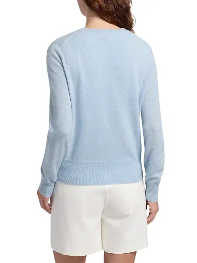 Saks Fifth Avenue Women's Cashmere Cardigan - Blue Sky | Thumbnail 5 Saks Fifth Avenue Women's Cashmere Cardigan - Blue Sky | Thumbnail 5
