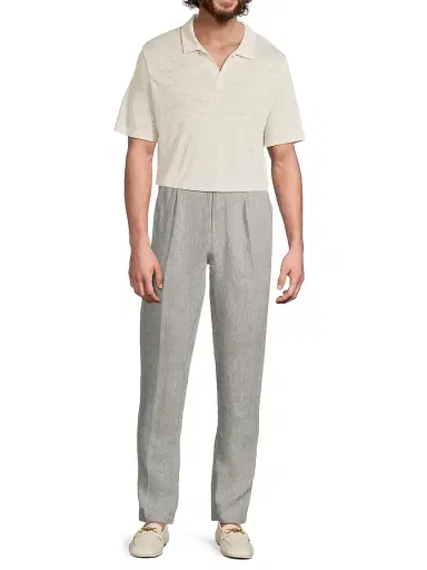 Onia Men's Cashmere Drawstring Joggers - Cool Grey | Thumbnail 2 Onia Men's Cashmere Drawstring Joggers - Cool Grey | Thumbnail 2