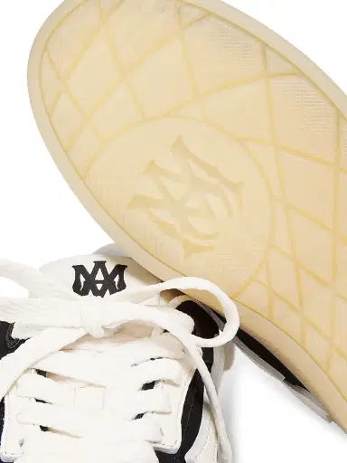 Amiri Women's Pacific Bones Leather Sneakers - Black | Thumbnail 6 Amiri Women's Pacific Bones Leather Sneakers - Black | Thumbnail 6