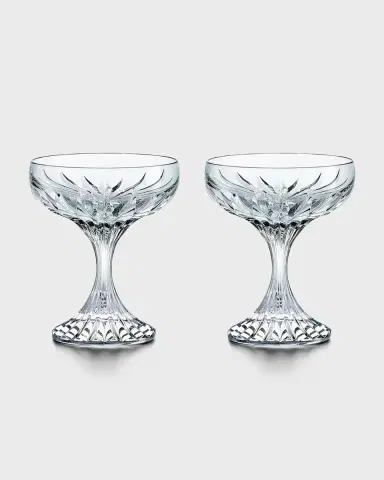 Baccarat Massena Coupe Glasses, Set of 2 | Thumbnail 3 Baccarat Massena Coupe Glasses, Set of 2 | Thumbnail 3