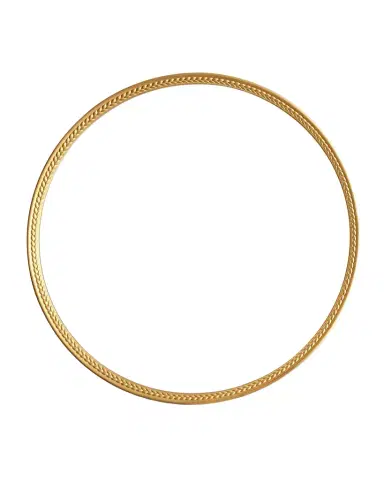 L 'Objet Soie Tressee 24K Gold-Plated Dinner Plate | Thumbnail 1 L 'Objet Soie Tressee 24K Gold-Plated Dinner Plate | Thumbnail 1
