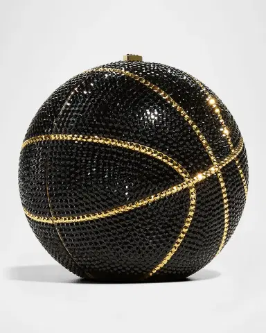 Judith Leiber Couture Basketball Crystal Sphere Clutch Bag | Thumbnail 3 Judith Leiber Couture Basketball Crystal Sphere Clutch Bag | Thumbnail 3