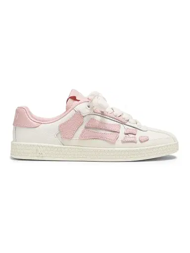 Amiri Women's Pacific Bones Leather Low-Top Sneakers - Vintage Pink | Thumbnail 1 Amiri Women's Pacific Bones Leather Low-Top Sneakers - Vintage Pink | Thumbnail 1