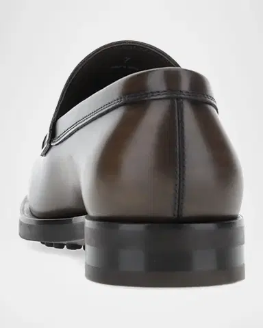 Tod's Men's Penny Leather Slip-On Loafers | Thumbnail 4 Tod's Men's Penny Leather Slip-On Loafers | Thumbnail 4