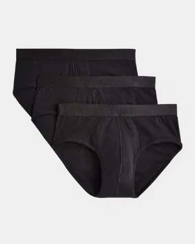 2XIST Men's 3-Pack Pima Cotton Contour Pouch Briefs | Thumbnail 2 2XIST Men's 3-Pack Pima Cotton Contour Pouch Briefs | Thumbnail 2