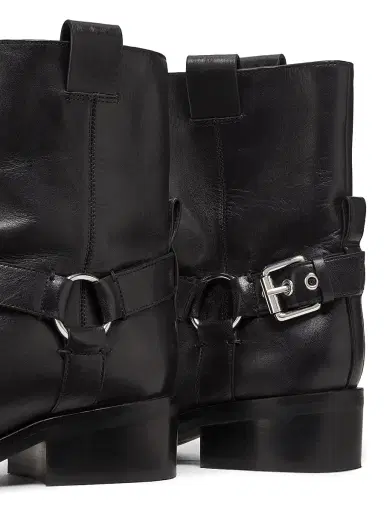 3.1 Phillip Lim Women's Alexa Leather Moto Boots - Black | Thumbnail 5 3.1 Phillip Lim Women's Alexa Leather Moto Boots - Black | Thumbnail 5