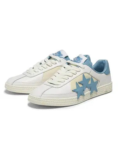 AMIRI Women's Pacific Low-Top Leather Sneakers - Ocean Sky - Size 5 | Thumbnail 2 AMIRI Women's Pacific Low-Top Leather Sneakers - Ocean Sky - Size 5 | Thumbnail 2