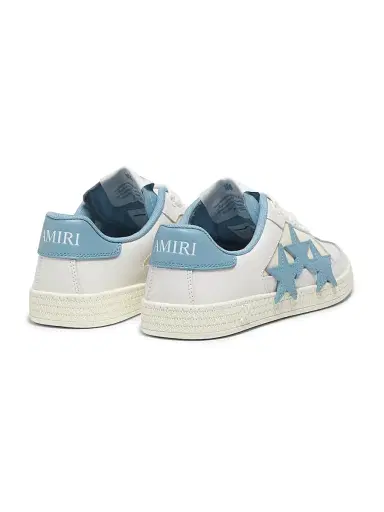AMIRI Women's Pacific Low-Top Leather Sneakers - Ocean Sky - Size 5 | Thumbnail 3 AMIRI Women's Pacific Low-Top Leather Sneakers - Ocean Sky - Size 5 | Thumbnail 3