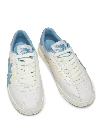 AMIRI Women's Pacific Low-Top Leather Sneakers - Ocean Sky - Size 5 | Thumbnail 4 AMIRI Women's Pacific Low-Top Leather Sneakers - Ocean Sky - Size 5 | Thumbnail 4