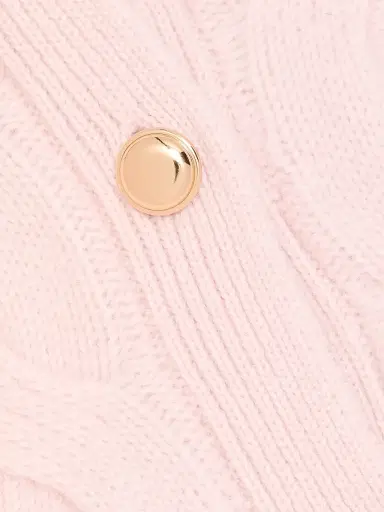 Saks Fifth Avenue Women's Cashmere Cable-Knit Cardigan - Pink Fresia | Thumbnail 7 Saks Fifth Avenue Women's Cashmere Cable-Knit Cardigan - Pink Fresia | Thumbnail 7