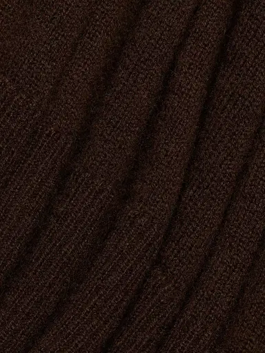 Saks Fifth Avenue Women's Cashmere Crewneck Sweater - Midnight Brown - Size XL | Thumbnail 7 Saks Fifth Avenue Women's Cashmere Crewneck Sweater - Midnight Brown - Size XL | Thumbnail 7