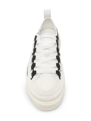 Amiri Women's Stars Court Cotton Low-Top Sneakers - Black | Thumbnail 4 Amiri Women's Stars Court Cotton Low-Top Sneakers - Black | Thumbnail 4