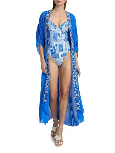 Ramy Brook Women's Riley Embroidered Maxi Dress | Thumbnail 2 Ramy Brook Women's Riley Embroidered Maxi Dress | Thumbnail 2