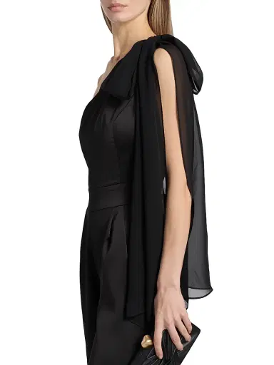 Ramy Brook Women's Genny One-Shoulder Jumpsuit | Thumbnail 6 Ramy Brook Women's Genny One-Shoulder Jumpsuit | Thumbnail 6