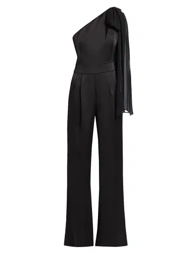 Ramy Brook Women's Genny One-Shoulder Jumpsuit | Thumbnail 1 Ramy Brook Women's Genny One-Shoulder Jumpsuit | Thumbnail 1