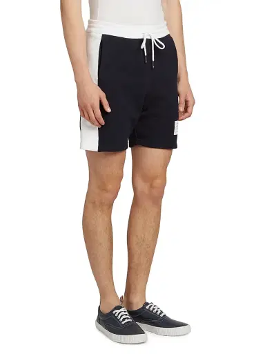 Thom Browne Men's Engineered 4 Bar Loopback Jersey Sweat Shorts | Thumbnail 4 Thom Browne Men's Engineered 4 Bar Loopback Jersey Sweat Shorts | Thumbnail 4