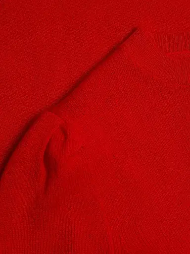 Saks Fifth Avenue Women's Pleated Cashmere Sweater - True Red | Thumbnail 7 Saks Fifth Avenue Women's Pleated Cashmere Sweater - True Red | Thumbnail 7