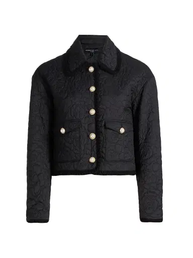 Generation Love Women's Fabiana Quilted Puffer Jacket - Black - Size XL | Thumbnail 1 Generation Love Women's Fabiana Quilted Puffer Jacket - Black - Size XL | Thumbnail 1