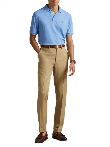 Polo Ralph Lauren Men's Pony Pima Cotton Polo Shirt - Sky Blue - Size XXL | Thumbnail 2 Polo Ralph Lauren Men's Pony Pima Cotton Polo Shirt - Sky Blue - Size XXL | Thumbnail 2