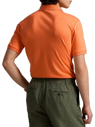 Polo Ralph Lauren Men's Classic-Fit Pima Cotton Polo Shirt | Thumbnail 4 Polo Ralph Lauren Men's Classic-Fit Pima Cotton Polo Shirt | Thumbnail 4