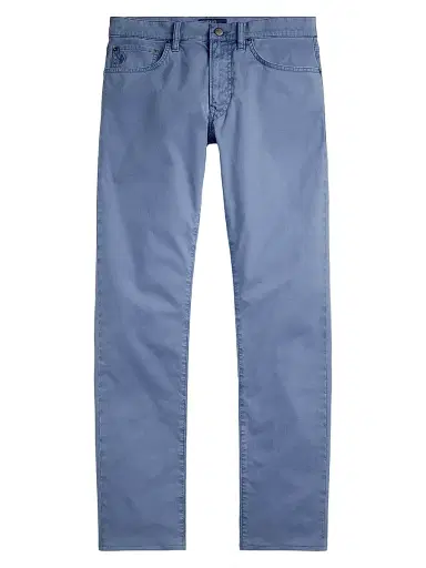 Polo Ralph Lauren Men's Sullivan Slim-Fit Stretch Twill Pants - Capri Blue | Thumbnail 1 Polo Ralph Lauren Men's Sullivan Slim-Fit Stretch Twill Pants - Capri Blue | Thumbnail 1