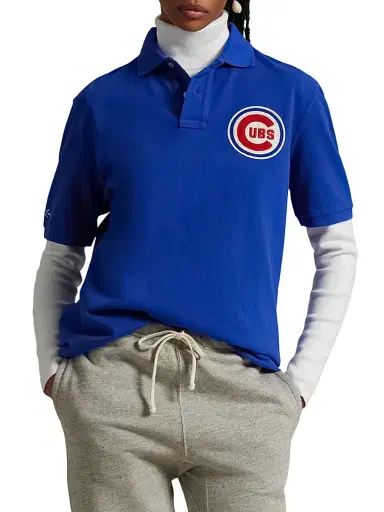 Polo Ralph Lauren Men's Cubs Polo Shirt - Cruise Royal - Size XXL | Thumbnail 3 Polo Ralph Lauren Men's Cubs Polo Shirt - Cruise Royal - Size XXL | Thumbnail 3