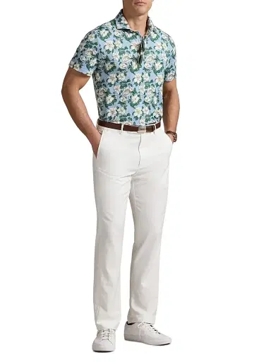 RLX Ralph Lauren Men's Tailored-Fit Performance Twill Pants | Thumbnail 2 RLX Ralph Lauren Men's Tailored-Fit Performance Twill Pants | Thumbnail 2