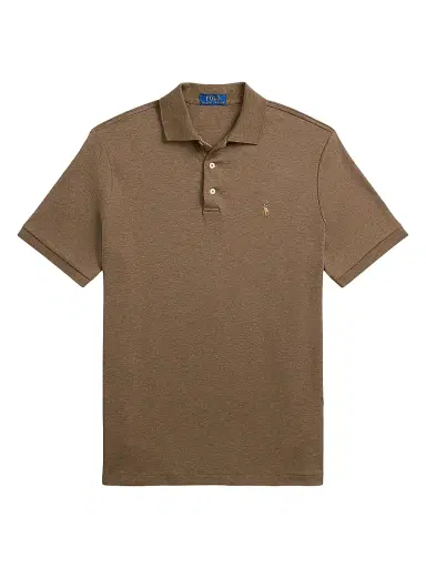 Polo Ralph Lauren Men's Classic-Fit Soft Cotton Polo Shirt - Cedar Heather | Thumbnail 1 Polo Ralph Lauren Men's Classic-Fit Soft Cotton Polo Shirt - Cedar Heather | Thumbnail 1