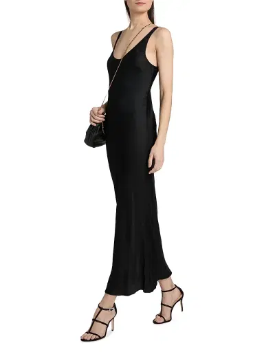 L'AGENCE Women's Akiya Tank Dress - Black | Thumbnail 4 L'AGENCE Women's Akiya Tank Dress - Black | Thumbnail 4
