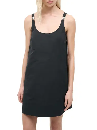 Staud Women's Glade Cotton-Blend Minidress - Black | Thumbnail 3 Staud Women's Glade Cotton-Blend Minidress - Black | Thumbnail 3
