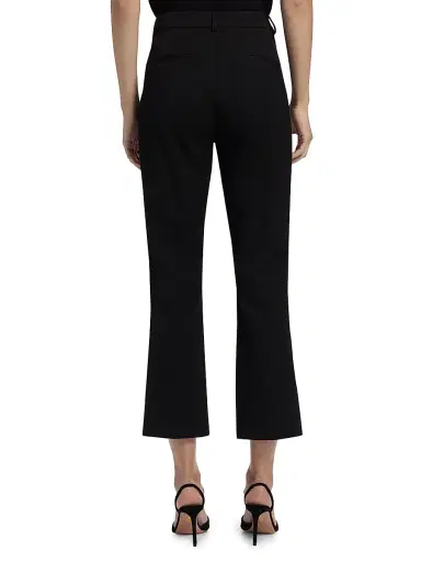 L'AGENCE Women's Ketra Baby Bootcut Crop Trousers - Black | Thumbnail 5 L'AGENCE Women's Ketra Baby Bootcut Crop Trousers - Black | Thumbnail 5
