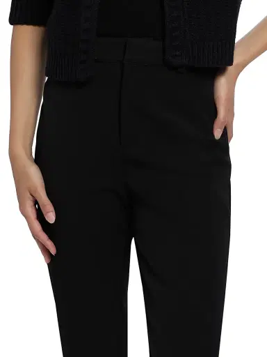 L'AGENCE Women's Ketra Baby Bootcut Crop Trousers - Black | Thumbnail 6 L'AGENCE Women's Ketra Baby Bootcut Crop Trousers - Black | Thumbnail 6