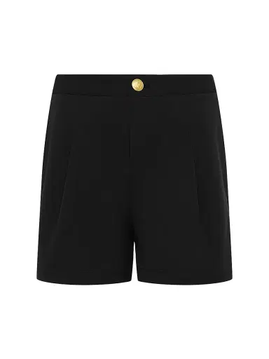 L'AGENCE Women's Saige Safari Shorts - Black | Thumbnail 1 L'AGENCE Women's Saige Safari Shorts - Black | Thumbnail 1
