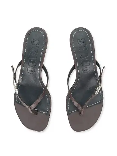 Staud Women's Flynn 55MM Leather Sandals | Thumbnail 4 Staud Women's Flynn 55MM Leather Sandals | Thumbnail 4