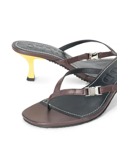 Staud Women's Flynn 55MM Leather Sandals | Thumbnail 5 Staud Women's Flynn 55MM Leather Sandals | Thumbnail 5