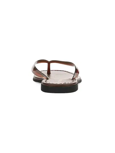 Veronica Beard Women's Clea Jelly Flip-Flops - Hazelwood | Thumbnail 3 Veronica Beard Women's Clea Jelly Flip-Flops - Hazelwood | Thumbnail 3