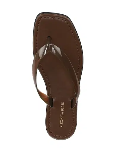 Veronica Beard Women's Clea Jelly Flip-Flops - Hazelwood | Thumbnail 4 Veronica Beard Women's Clea Jelly Flip-Flops - Hazelwood | Thumbnail 4